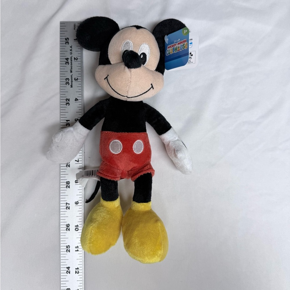 Disney Mickey, Minnie, and Pluto Plush Toy Trio - Picture 3 of 12